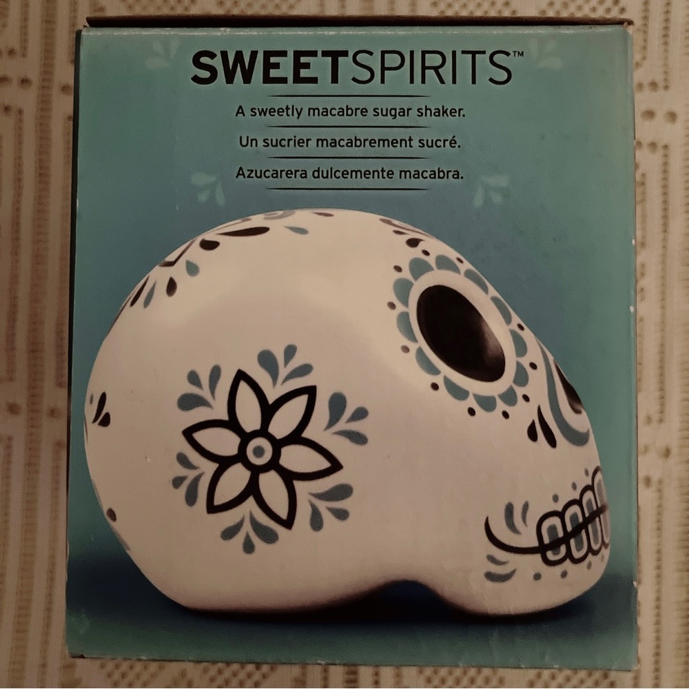 Sugar skull sugar shaker - Picture 4 of 6